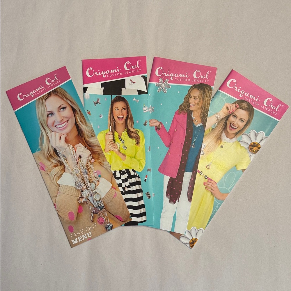 Origami Owl Catalogs / Takeout Menus